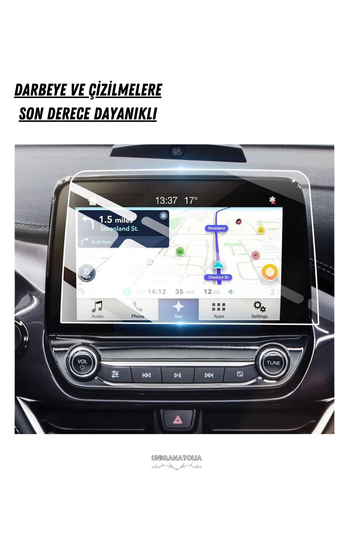 Ford Kuga 2020-2023 Navigasyon ve Multimedya Uyumlu Nano Ekran Koruyucu