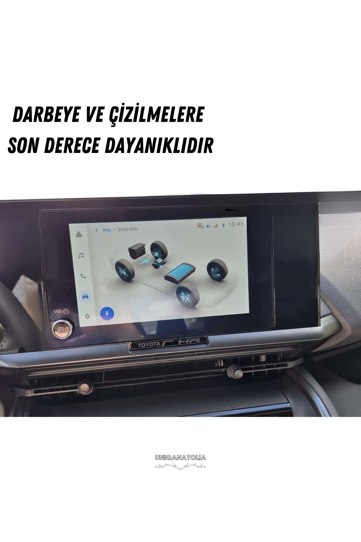Toyota CHR Flame 2025-2026 Navigasyon ve Multimedya Uyumlu Nano Ekran Koruyucu