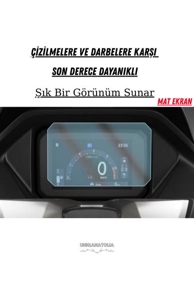 Honda Pcx DX 2025 Dijital Gösterge Uyumlu Mat Ekran Koruyucu
