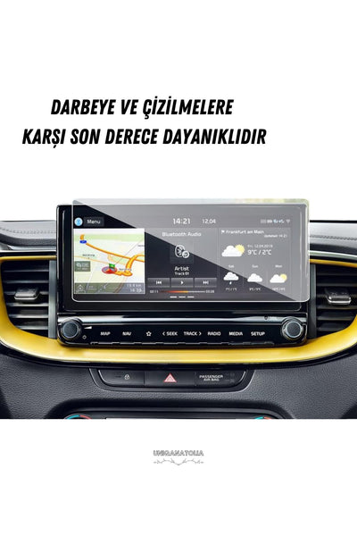 Kia Xceed 2026 Navigasyon ve Multimedya Uyumlu Nano Ekan Koruyucu