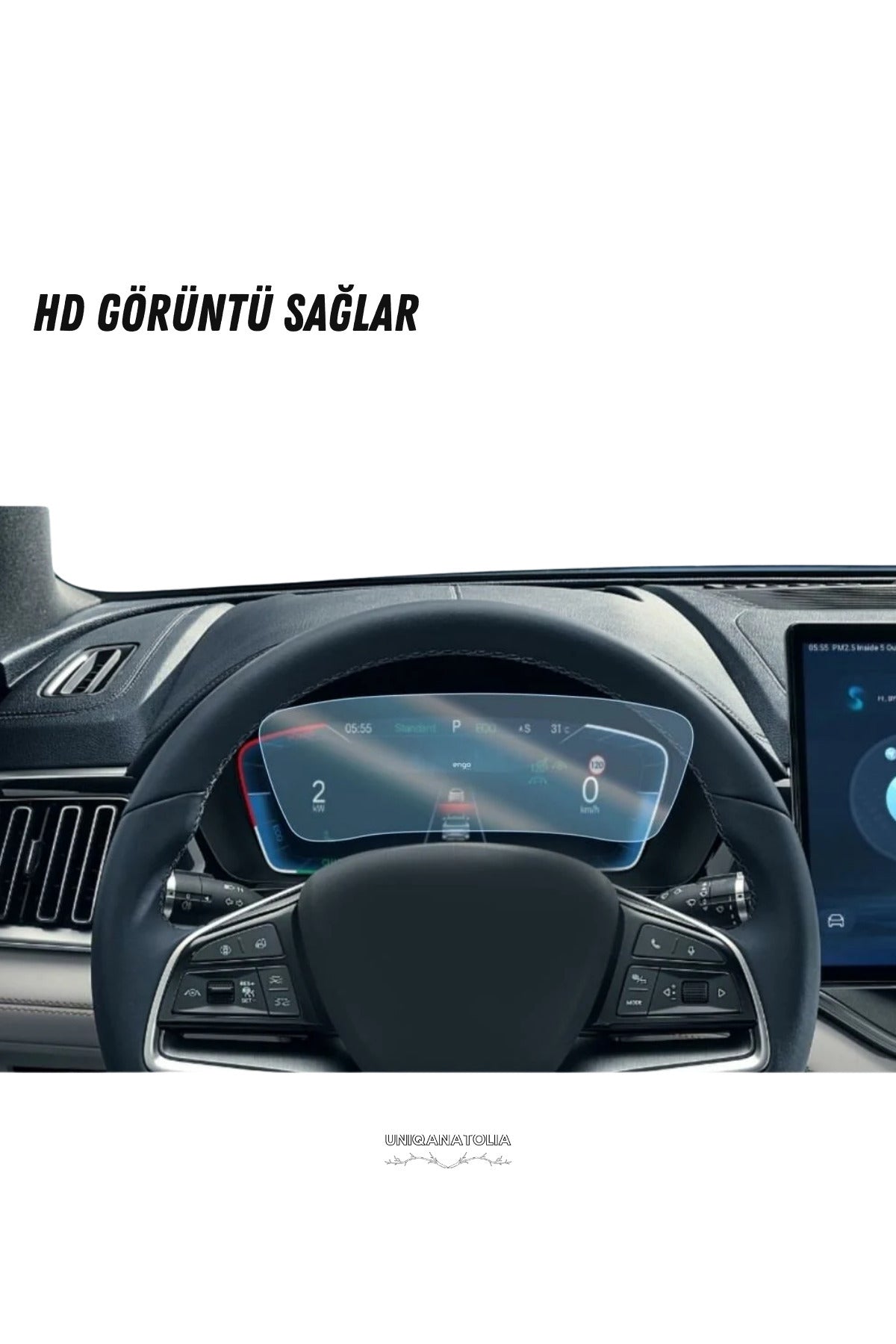 BYD SEAL U DM-İ 2024-2025 Dijital Hayalet Gösterge Uyumlu Nano Ekran Koruyucu