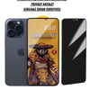 iPhone 15 Pro Max Antı-Statıc 3D Prıvacy Hayalet Toz Tutmayan Kırılmaz Ekran Koruyucu