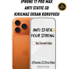 iPhone 17 Pro Max Anti-Static 3D Toz Tutmayan Kırılmaz Ekran Koruyucu