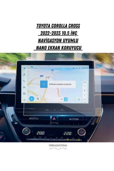 Toyota Corolla 2020 2021 Model 8" Navigasyon 9H Nano Ekran Koruyucu