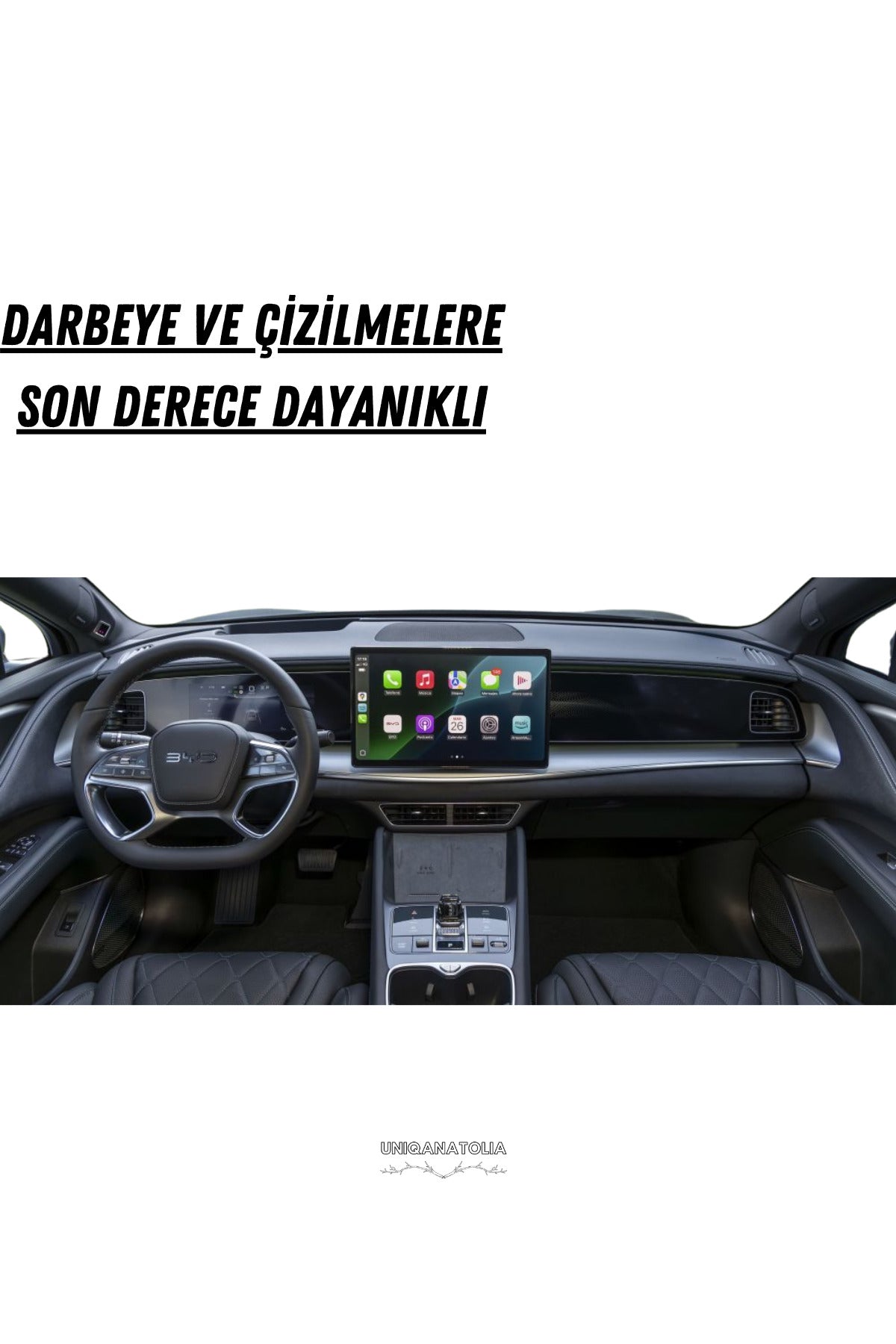 BYD Sealion 7 15.6 inç Navigasyon ve Multimedya Uyumlu Nano Ekran Koruyucu
