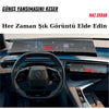 Peugeot 3008 Panoramik i-Cockpıt Multimedya ve Klima Konsol Uyumlu Mat Ekran Koruyucu