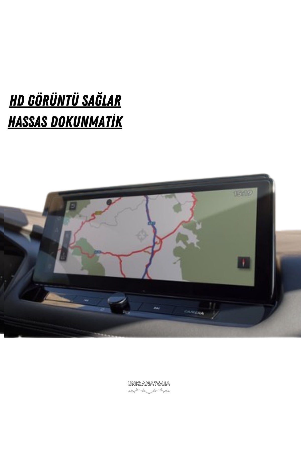 Nissan Qashqai 2025 Navigasyon ve Multimedya Uyumlu Nano Ekran Koruyucu