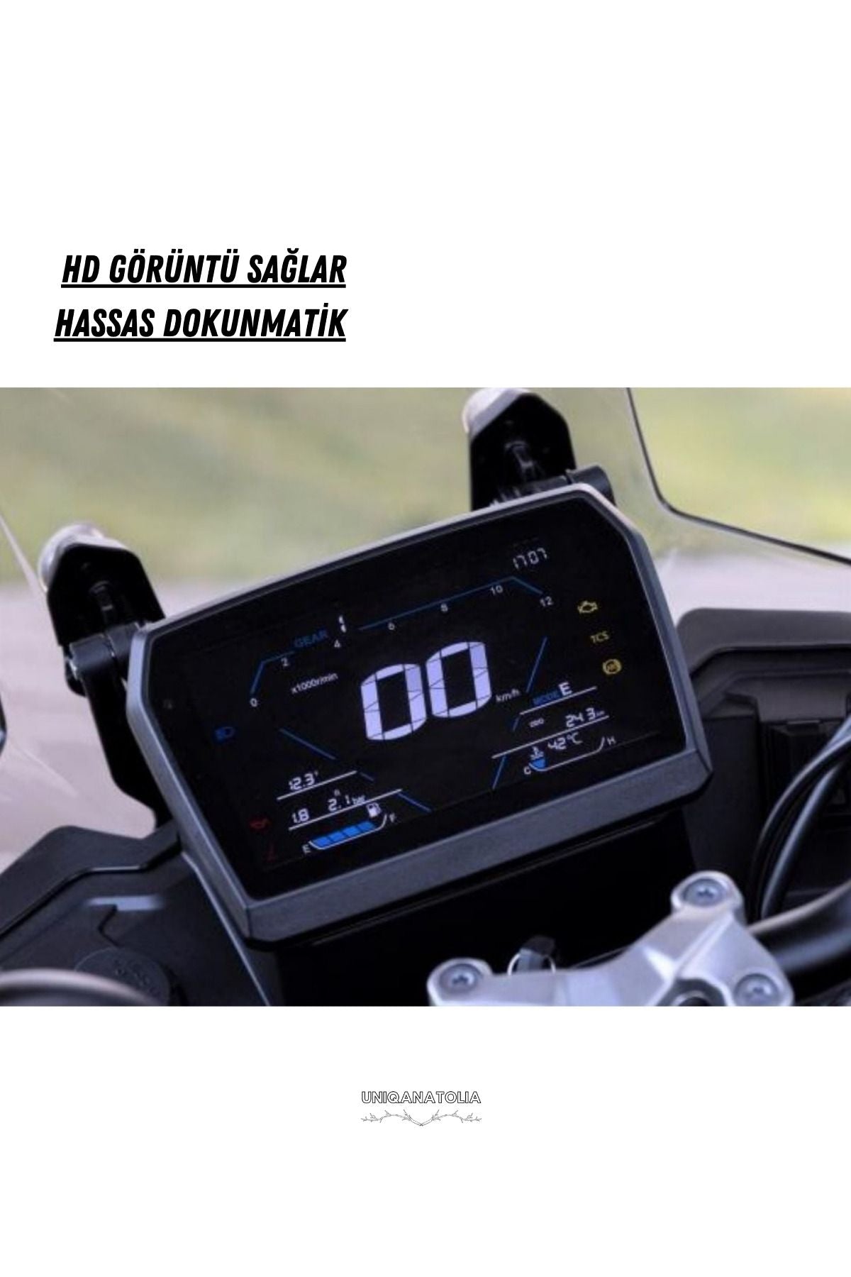 Voge 525 DSX 2023 2024 Dijital Gösterge Uyumlu Nano Ekran Koruyucu