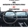 Hyundai Ioniq 6 2025 Navigasyon ve Multimedya Uyumlu Mat Ekran Koruyucu