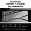 Audi A3 2021 2022 2023 10.1 İnç Navigasyon ve Multimedya Nano Ekran Koruyucu