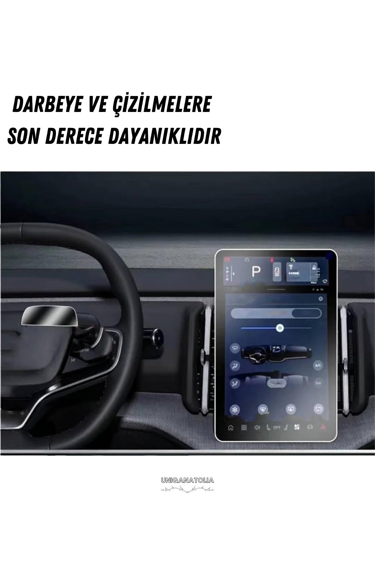 Volvo EX30 2024-2025 Navigasyon ve Multimedya Uyumlu Nano Ekran Koruyucu