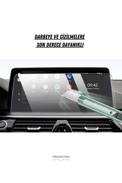 BMW X4 2021 2022 Navigasyon ve Multimedya Uyumlu Nano Ekran Koruyucu