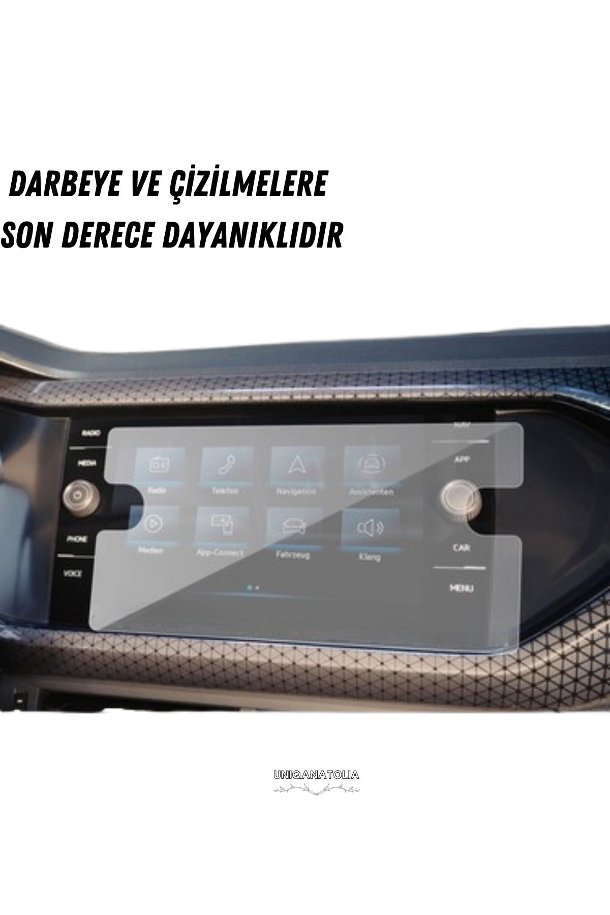 Volkswagen T-Cross Navigasyon ve Multimedya Uyumlu Nano Ekran Koruyucu