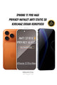 iPhone 17 Pro Max Anti-Static 3D Prıvacy Hayalet Toz Tutmayan Kırılmaz Ekran Koruyucu