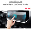 Peugeot 2008 2019-2020 Navigasyon ve Multimedya Uyumlu Mat Ekran Koruyucu