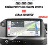 Ford Transit Custom 2024-2025-2026 Multimedya Uyumlu Mat Ekran Koruyucu