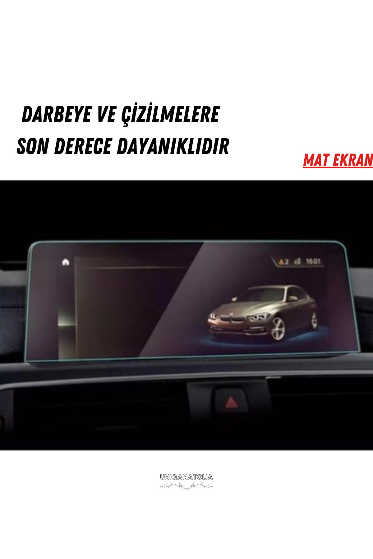 BMW F30 NBT Ekran Uyumlu Mat Ekran Koruyucu