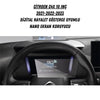 Citroen C4x 10 İnç 2021 2022 2023 Dijital Hayalet Gösterge Uyumlu Nano Ekran Koruyucu