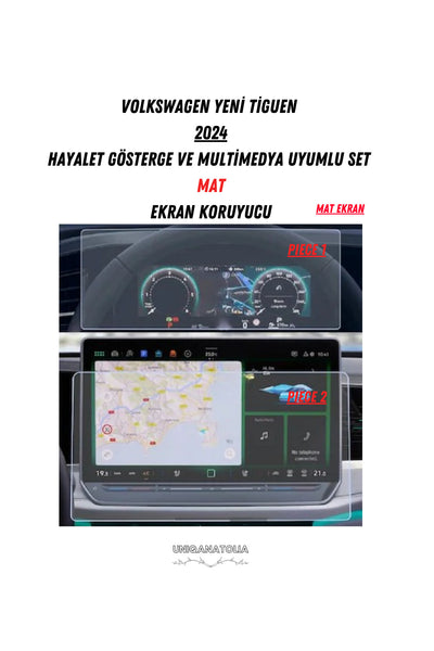 Volkswagen Yeni Passat 2024 Navigasyon ve Multimedya Uyumlu Nano Ekran Koruyucu