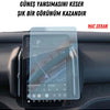 Volvo EX30 2024-2025 Navigasyon ve Multimedya Uyumlu Mat Ekran Koruyucu
