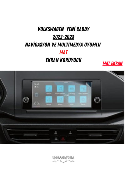 Volkswagen Transporter T7 2025 Yeni Kasa Multimedya Uyumlu Nano Ekran Koruyucu