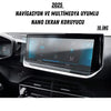 Peugeot 2008 Navigasyon ve Multimedya Uyumlu 2025 Nano Ekran Koruyucu