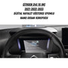 Citroen C4x 10 İnç 2021 2022 2023 Dijital Hayalet Gösterge Uyumlu Nano Ekran Koruyucu