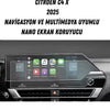 Citroen C4 X-C4 X Max 2025 Navigasyon ve Multimedya Uyumlu Nano Ekran Koruyucu