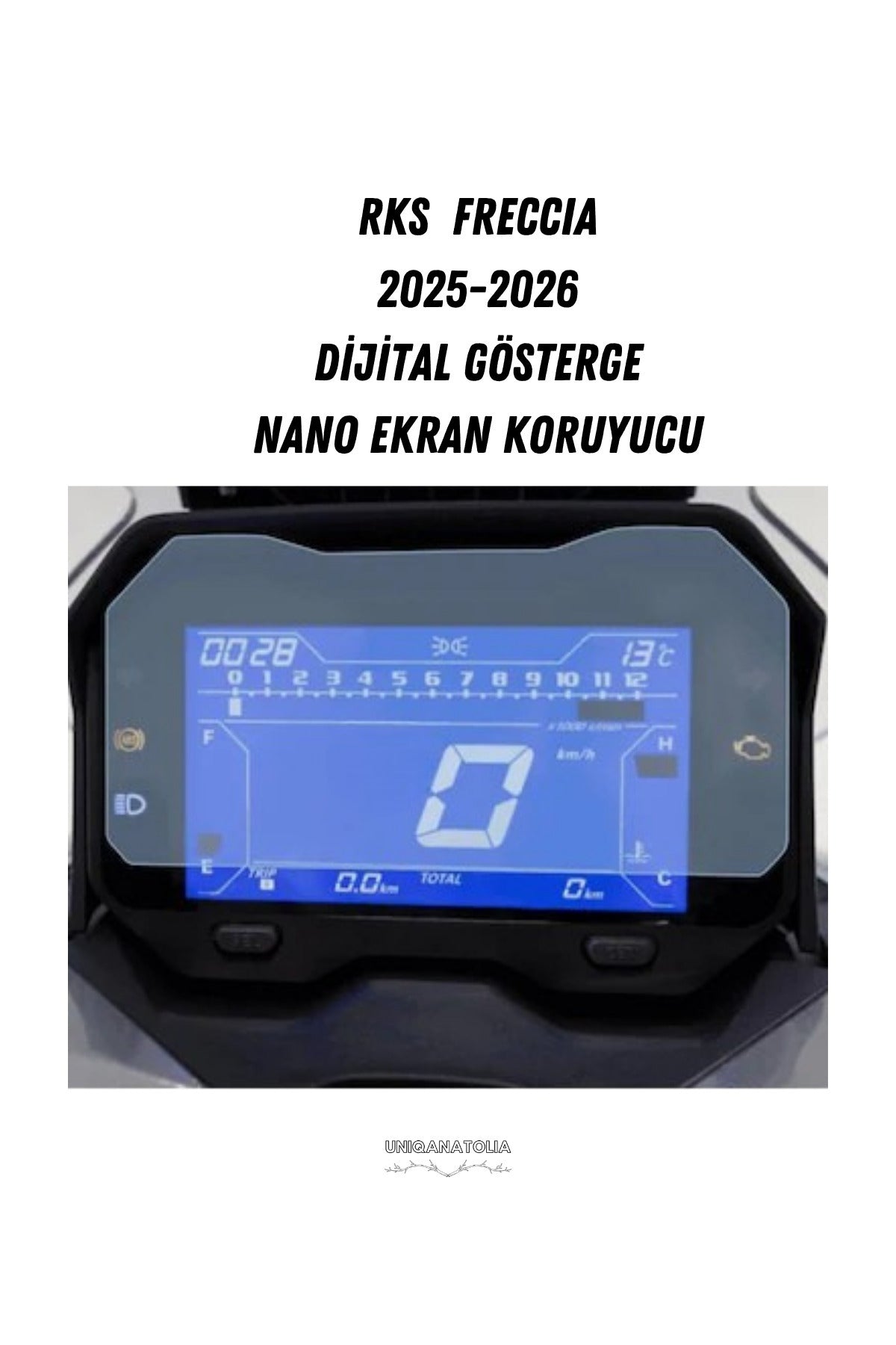 RKS FRECCIA 2025-2026 Dijital Gösterge Uyumlu Nano Ekran Koruyucu