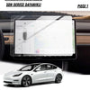Tesla Model Y Juniper Multimedya ve Arka Ekran Set Nano Ekran Koruyucu