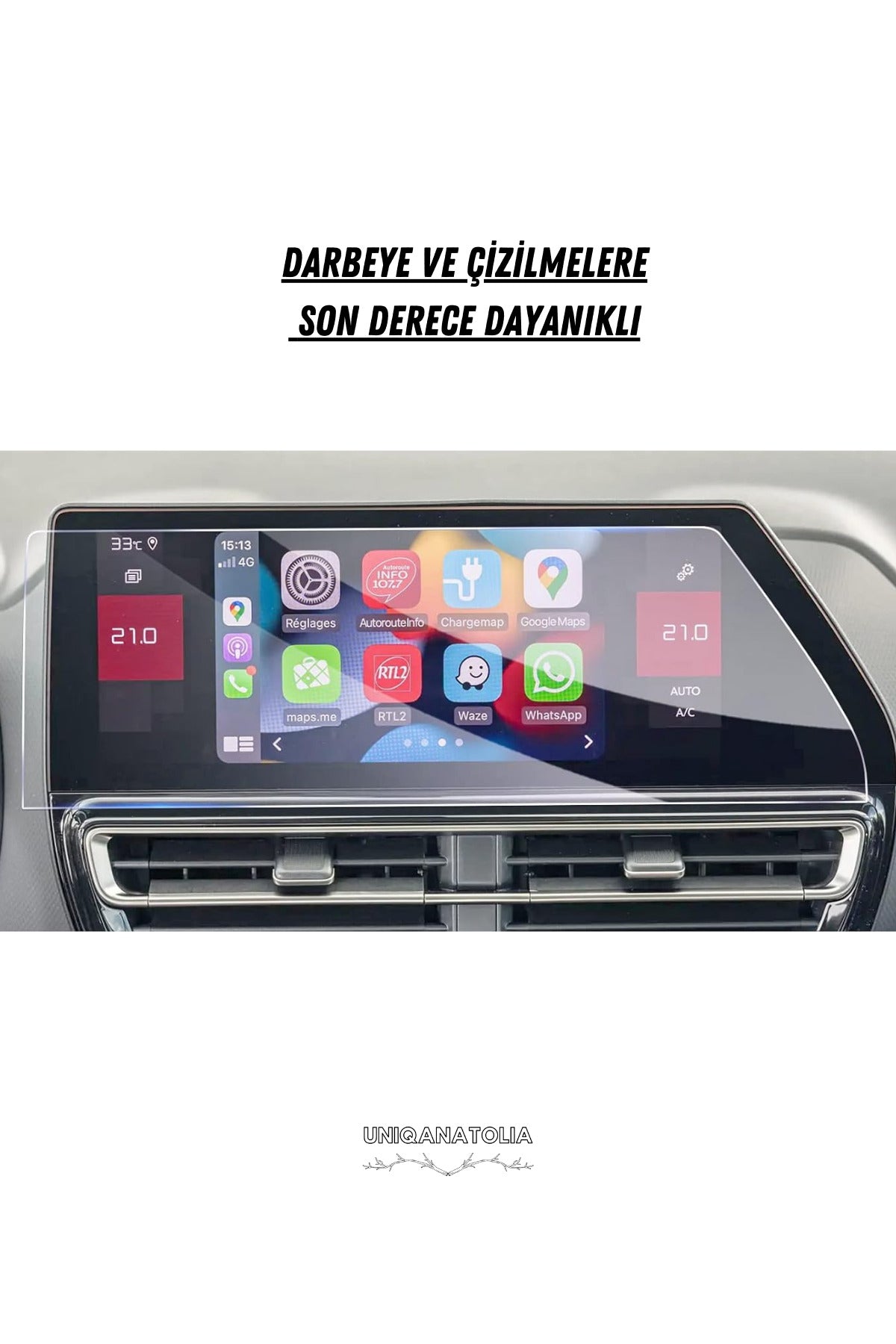Citroen C5 Aırcross Makyajlı Kasa 10 İnç Navigasyon Ve Multimedya Uyumlu Nano Ekran Koruyucu