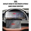 Skoda Superb 2025 Hayalet Gösterge ve Multimedya Uyumlu Mat Ekran Koruyucu