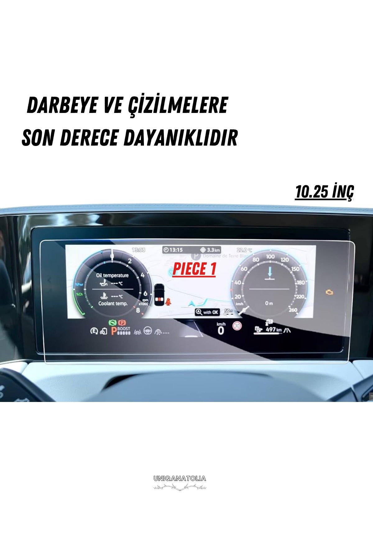 Volkswagen Tayron 2025 Hayalet Gösterge Ve Multimedya Uyumlu Set Nano Ekran Koruyucu