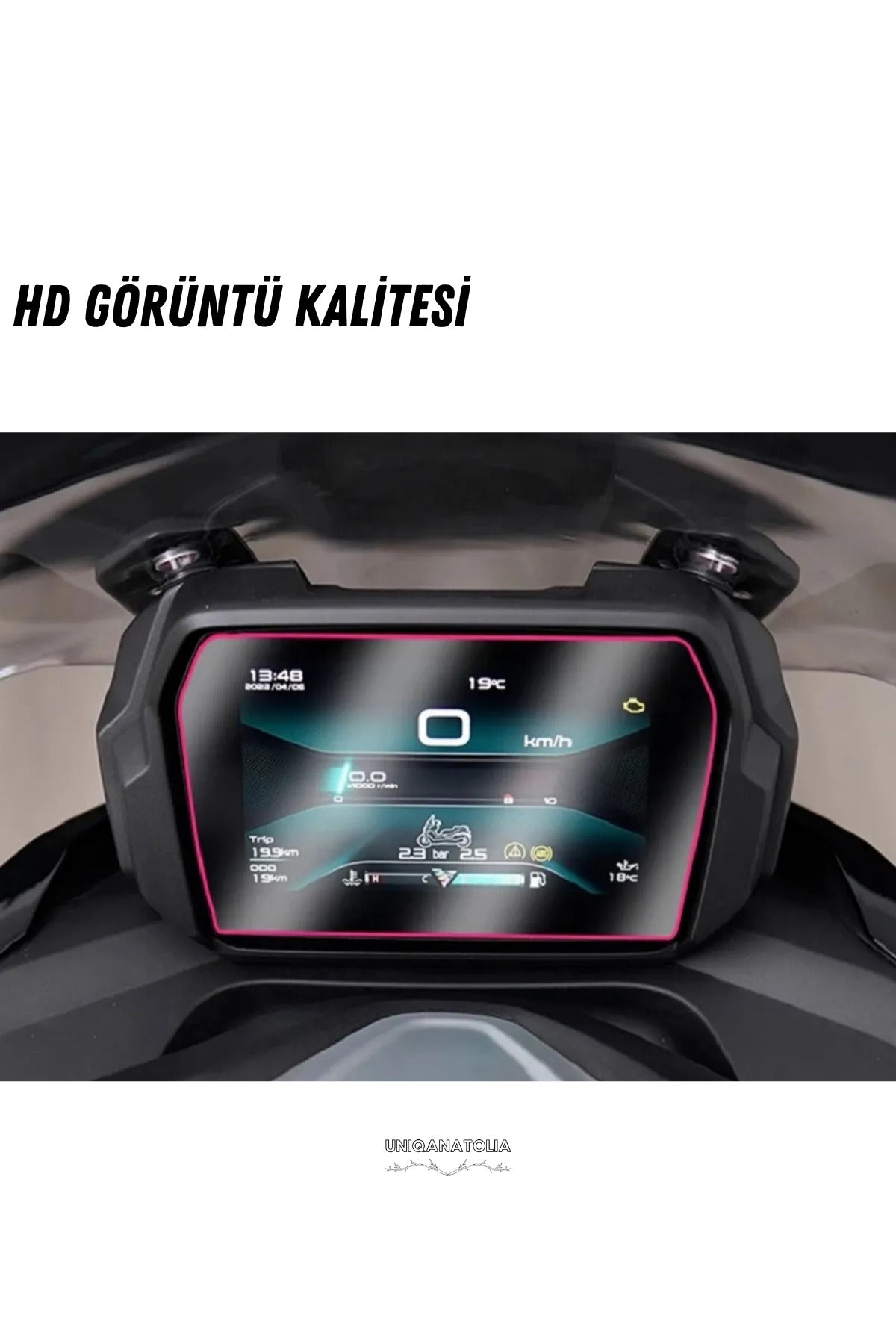 VOGE SR3 2025-2026 Dijital Gösterge Uyumlu Nano Ekran Koruyucu