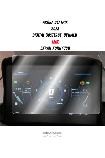 Arora Beatrix 2023 Dijital Gösterge Uyumlu Mat Ekran Koruyucu