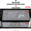 Peugeot 308 GT Line 2022-2024 Navigasyon ve Multimedya Uyumlu Mat Ekran Koruyucu