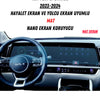Kia Yeni Sportage 2023-2024 Uyumlu Dijital Gösterge ve Bilgi Ekran Uyumlu Mat Ekran Koruyucu
