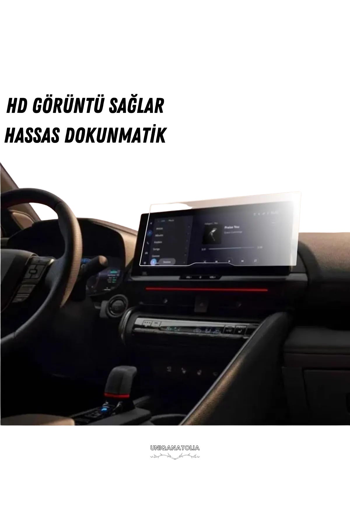 Toyota CHR 2025 Navigasyon ve Multimedya Uyumlu Nano Ekran Koruyucu