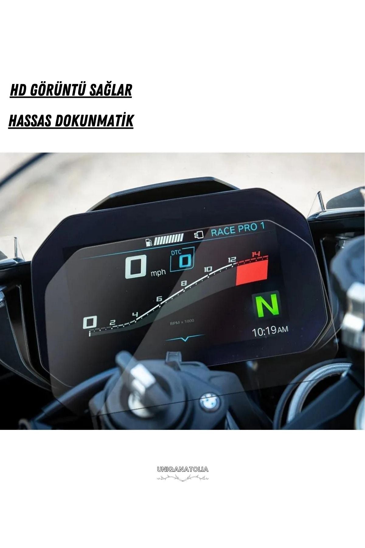 BMW M 1000 RR 2020 2021 2022 2023 2024 Dijital Gösterge Uyumlu Nano Ekran Koruyucu