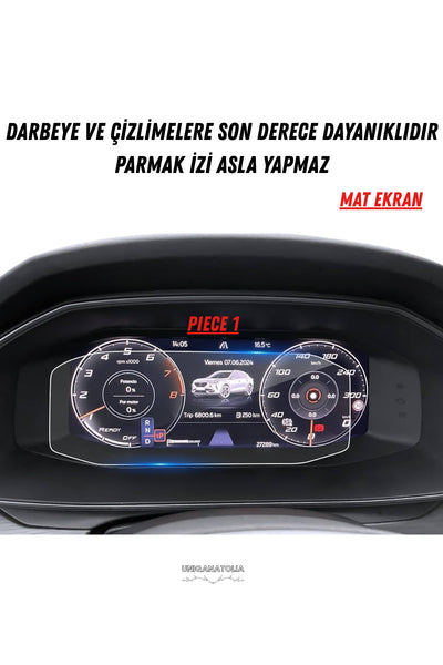 Cupra Formentor 2026 Hayalet Ekran Ve Multimedya Uyumlu Set Mat Ekran Koruyucu