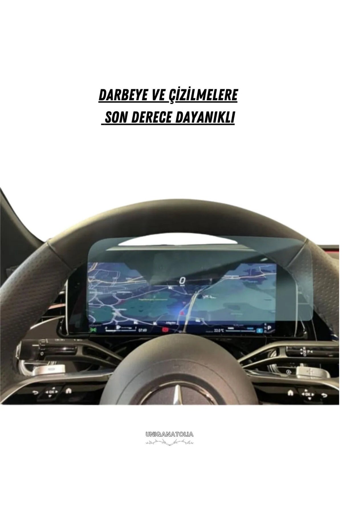 Mercedes E220 2025 Hayalet Gösterge Uyumlu Nano Ekran Koruyucu