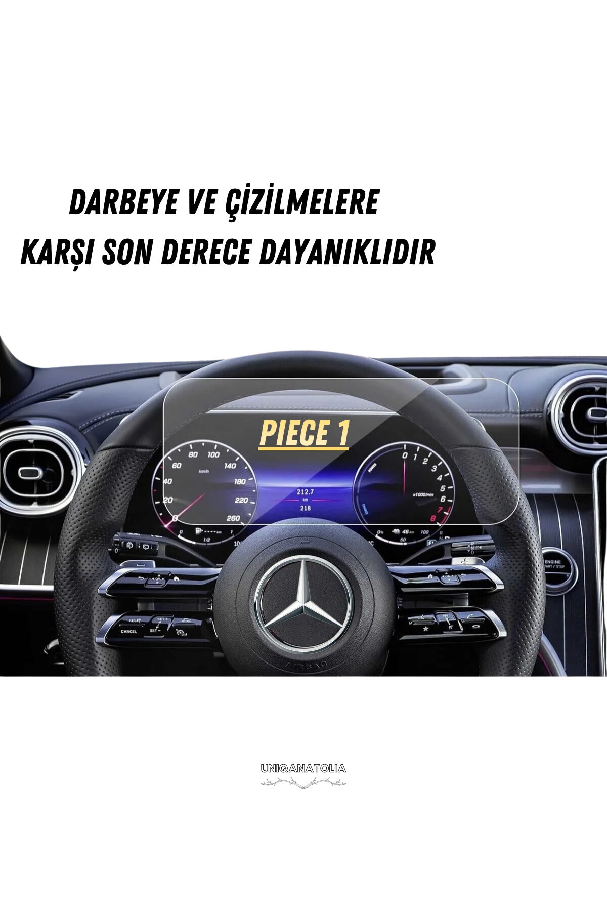 Mercedes C200 2026 Hayalet Ekran Ve Multimedya Uyumlu Set Nano Ekran Koruyucu