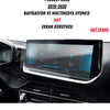 Peugeot 2008 2019-2020 Navigasyon ve Multimedya Uyumlu Mat Ekran Koruyucu