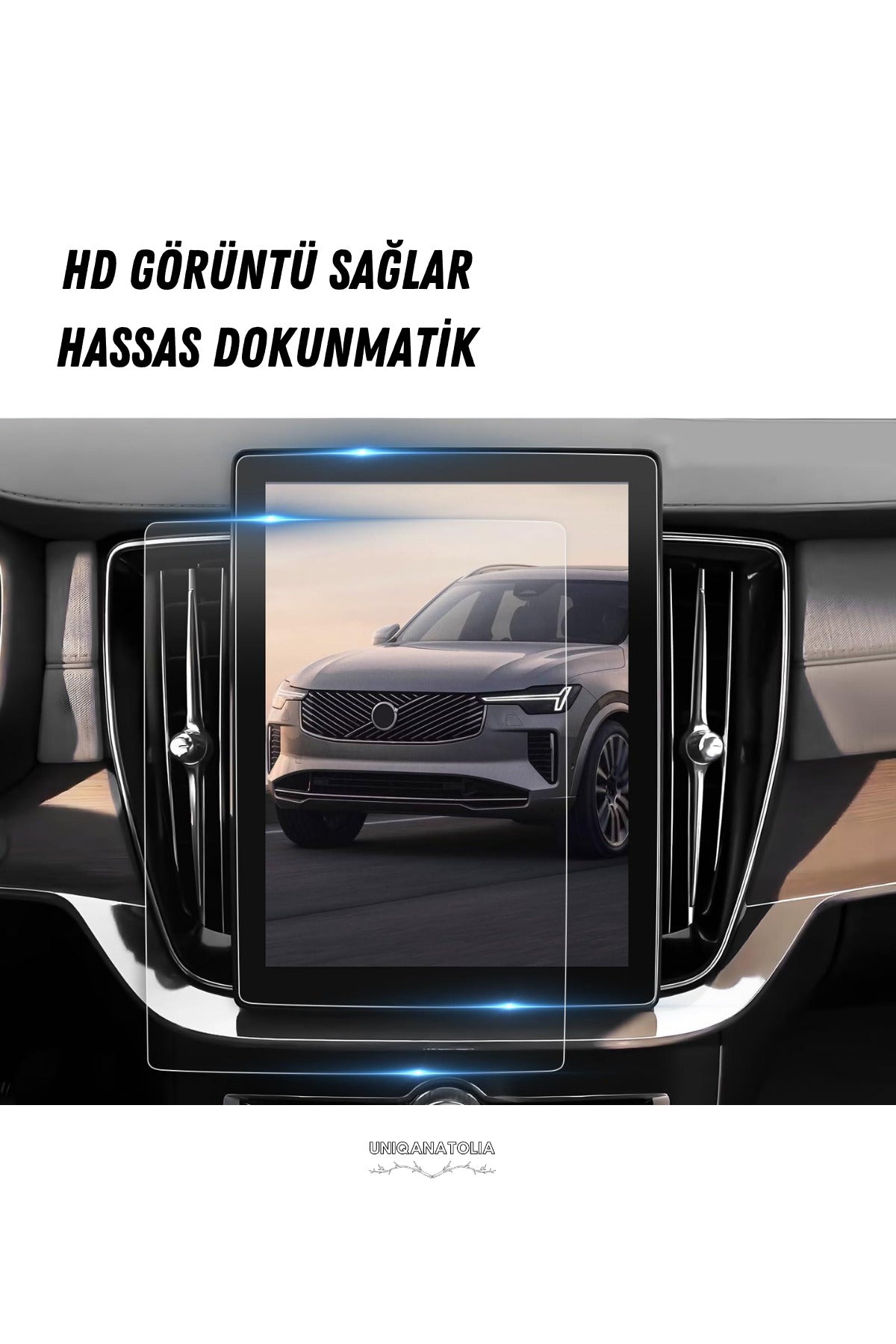 Volvo XC60 2025 Navigasyon ve Multimedya Uyumlu Nano Ekran Koruyucu
