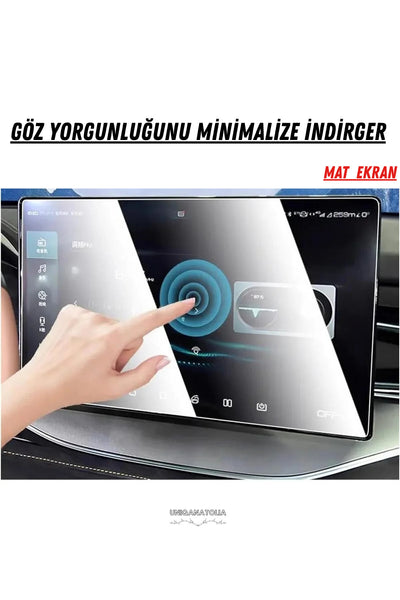 BYD Sealion 7 15.6 inç Navigasyon ve Multimedya Uyumlu Mat Ekran Koruyucu