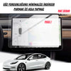 Tesla Model Y Juniper Multimedya ve Arka Ekran Uyumlu Mat Ekran Koruyucu