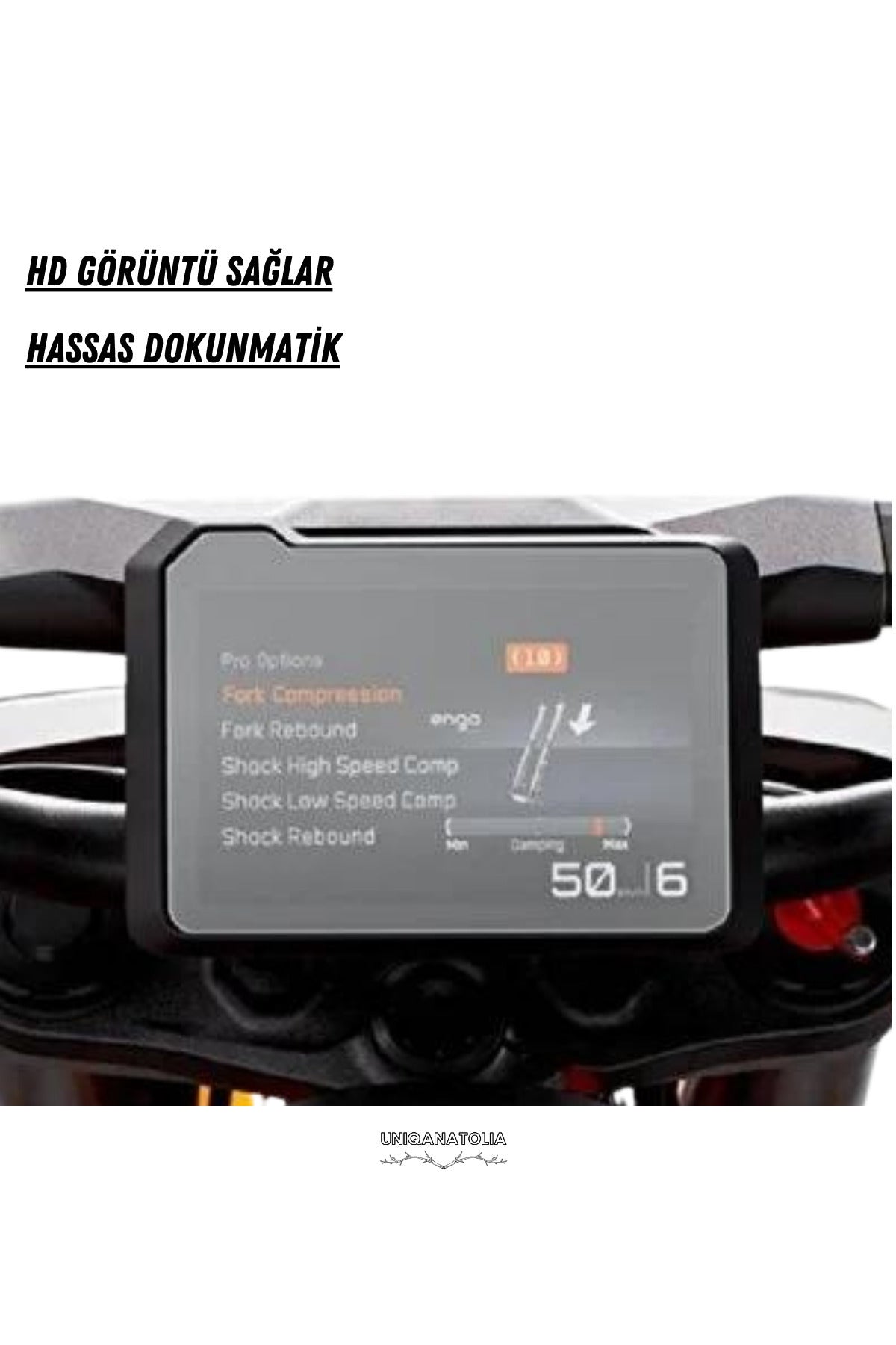 Ktm 390 Duke 5 inç 2024 Dijital Gösterge Uyumlu Nano Ekran Koruyucu