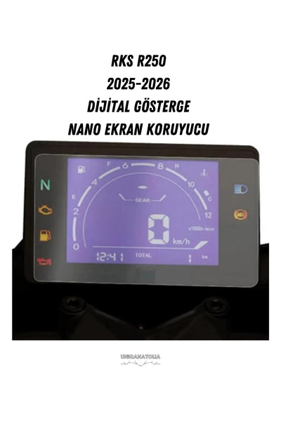 RKS R250 2025-2026 Dijital Gösterge Uyumlu Nano Ekran Koruyucu