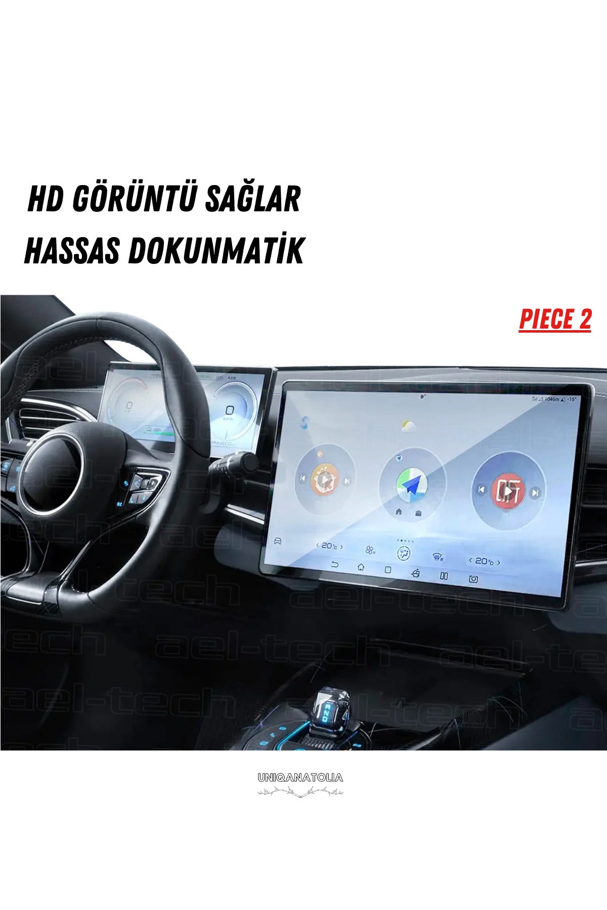BYD SEAL 2025 Hayalet Ekran ve Multimedya Uyumlu Set Nano Ekran Koruyucu