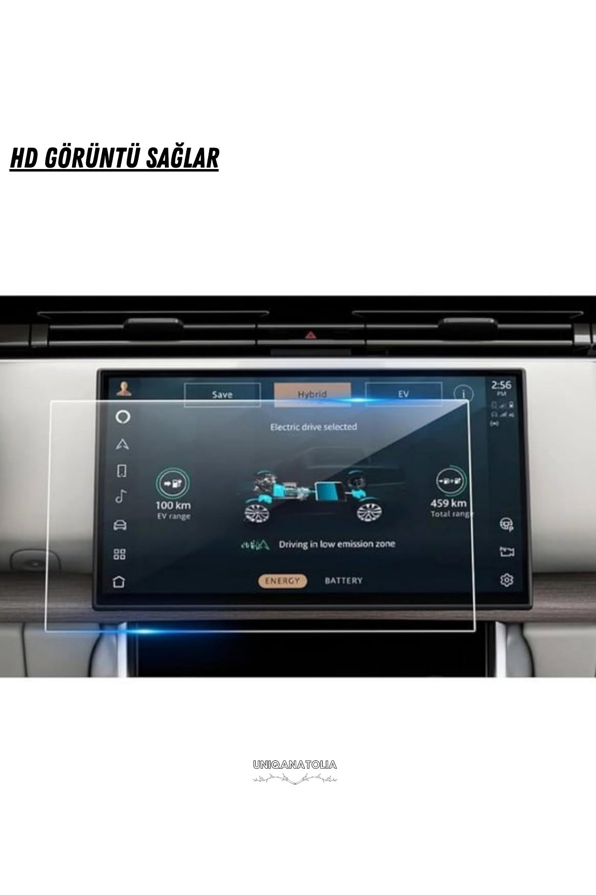 Range Rover 2025 Evoque Navigasyon ve Multimedya Uyumlu Nano Ekran Koruyucu